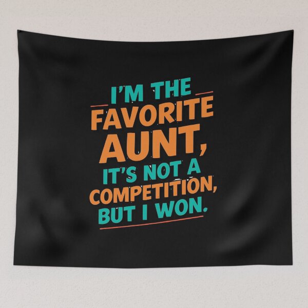 Item preview, Favourite Aunt Competition Winner designed and sold by Zakrytos ★★★★★.