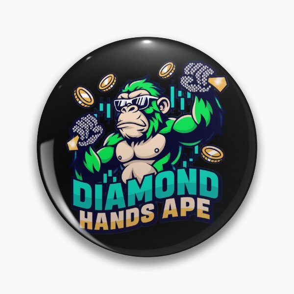 Item preview, Diamond Hands Ape  designed and sold by KapiPrint.