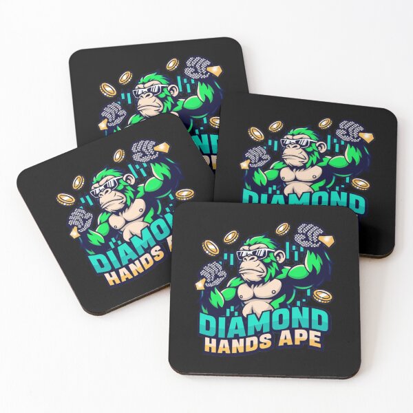 Item preview, Diamond Hands Ape  designed and sold by KapiPrint.