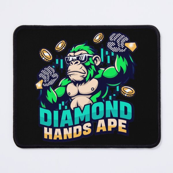 Item preview, Diamond Hands Ape  designed and sold by KapiPrint.