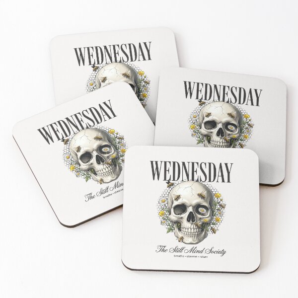 Item preview, Wednesday: Still Mind Skull Bloom designed and sold by Markhor Supply.