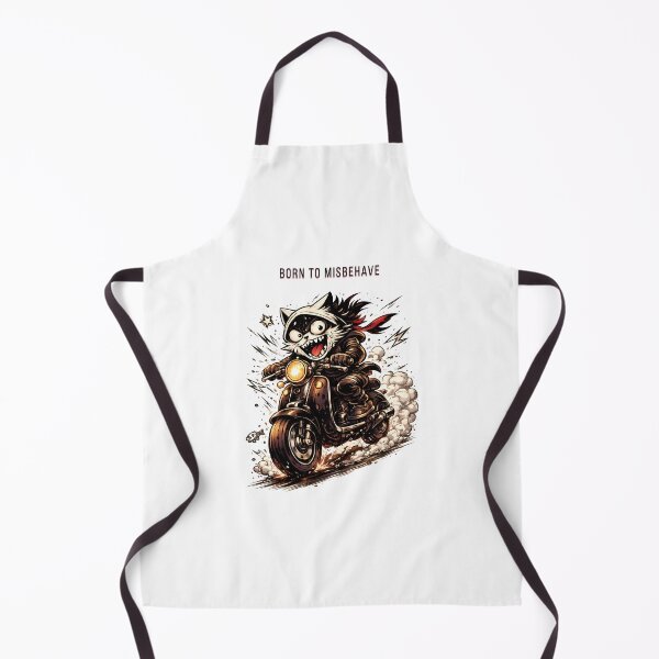 Item preview, Meaw Raider – Chaos Speed Cat Biker Collection designed and sold by WorkXPlay.