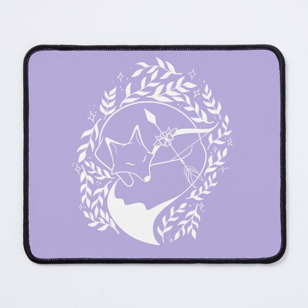 Item preview, Purple Fox with bow designed and sold by Aakanksha97.