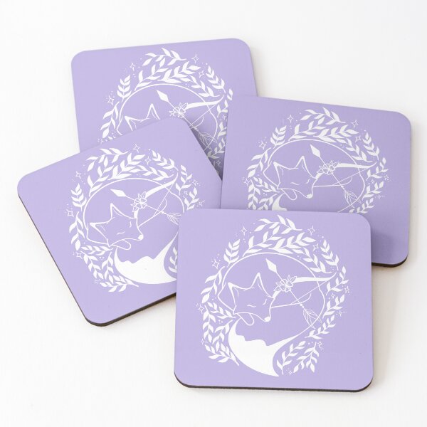Item preview, Purple Fox with bow designed and sold by Aakanksha97.