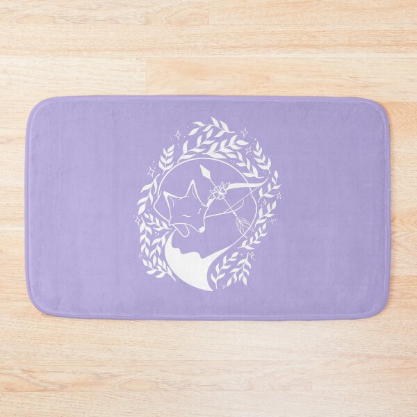 Item preview, Purple Fox with bow designed and sold by Aakanksha97.