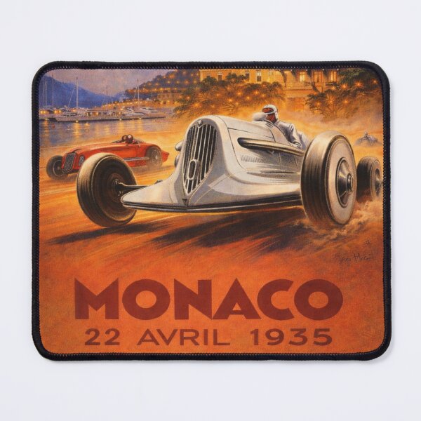 Item preview, Vintage Monaco 1935 Grand Prix Poster | Retro Racing Wall Art designed and sold by FLEMINGO CLOTHING.