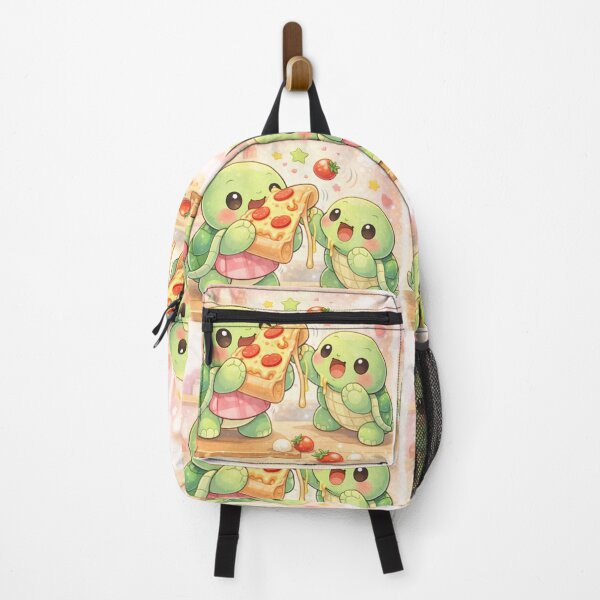 Item preview, Turtle Pizza Party - Kawaii Fun Feast. designed and sold by Lylysun.
