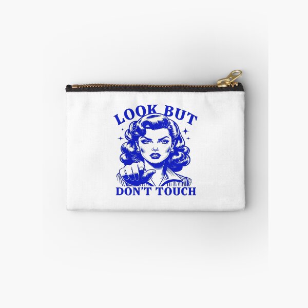 Item preview, Retro “Look But Don’t Touch” Woman Art – Bold Feminine Empowerment Pop‑Art Statement Design designed and sold by Bright Nest Studio.