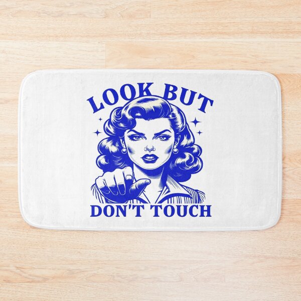 Item preview, Retro “Look But Don’t Touch” Woman Art – Bold Feminine Empowerment Pop‑Art Statement Design designed and sold by Bright Nest Studio.