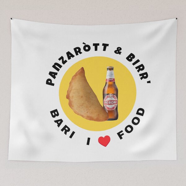 Item preview, Bari i love food panzaròtt e birr designed and sold by Seventonix.