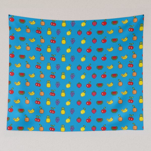 Item preview, Retro Pixel Fruit || Arcade || 80s || Nostalgic Pattern designed and sold by Critical Merch .