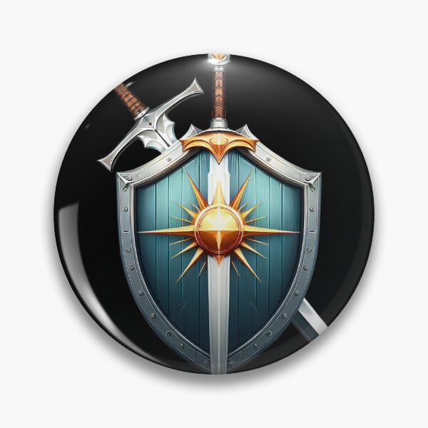 Item preview, Sword and shield designed and sold by maistendencias.