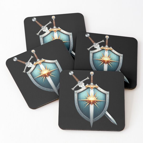 Item preview, Sword and shield designed and sold by maistendencias.