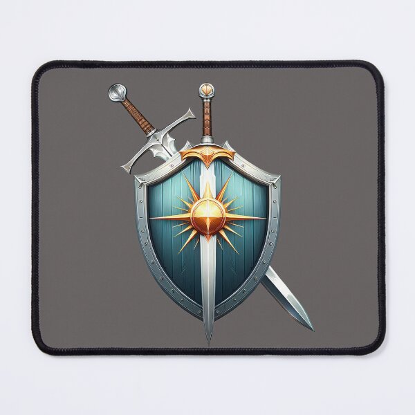 Item preview, Sword and shield designed and sold by maistendencias.