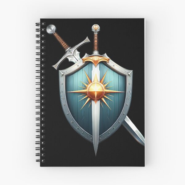 Item preview, Sword and shield designed and sold by maistendencias.