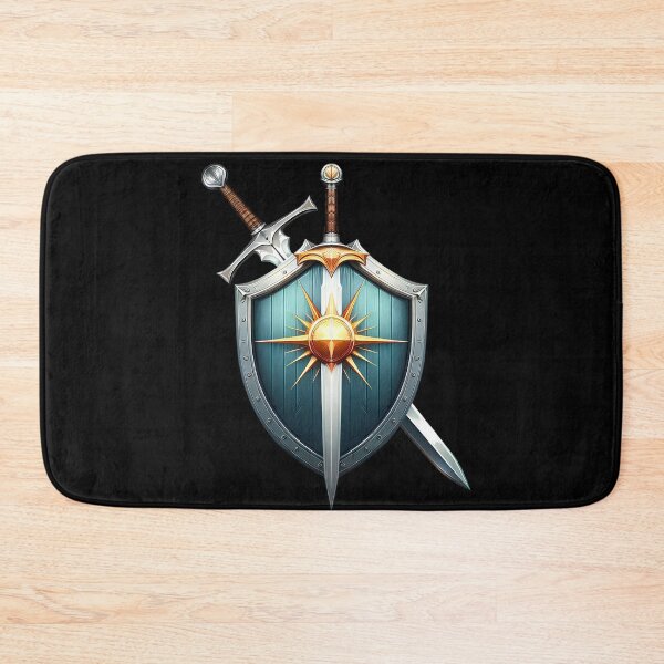 Item preview, Sword and shield designed and sold by maistendencias.