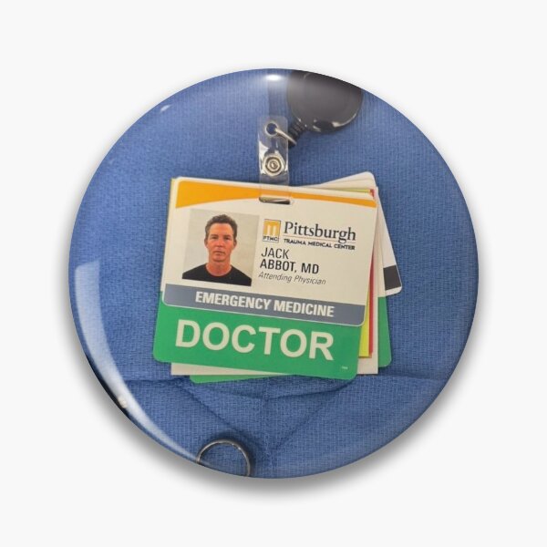 Item preview, Jack Abbot - ID Badge  designed and sold by Heart to Heart.