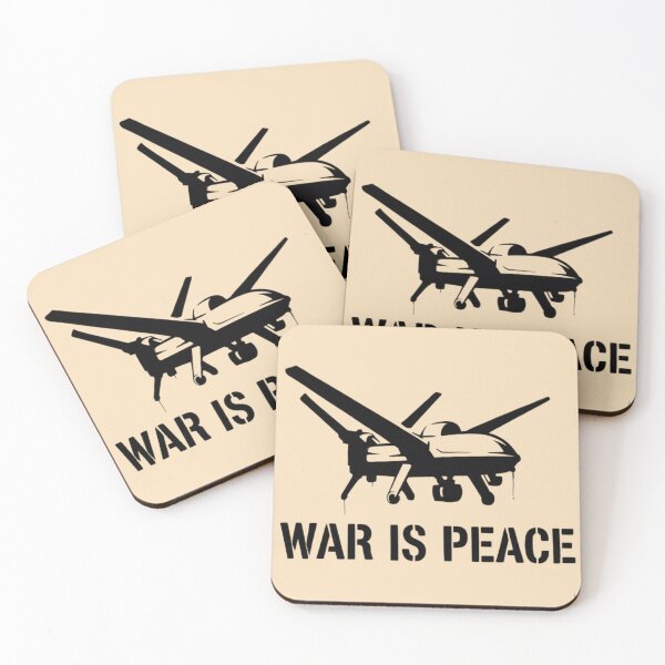 Item preview, Drone - War is peace designed and sold by 123ks.