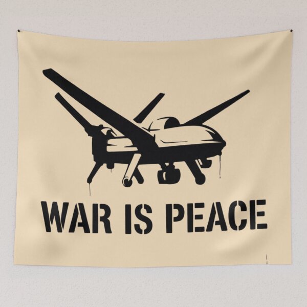 Item preview, Drone - War is peace designed and sold by 123ks.