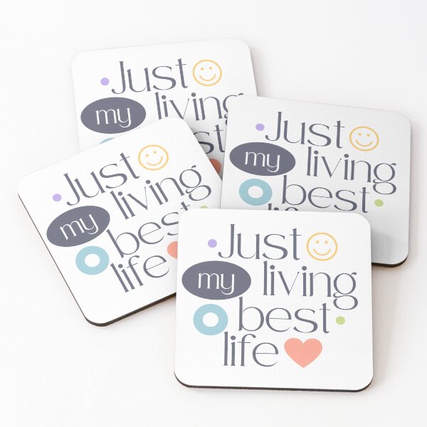 Item preview, Just My Living Best Life designed and sold by Kritiveemporio.