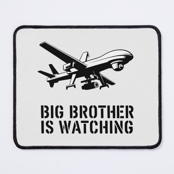 Item preview, Banksy Style Drone - Big Brother Is Watching You designed and sold by 123ks.