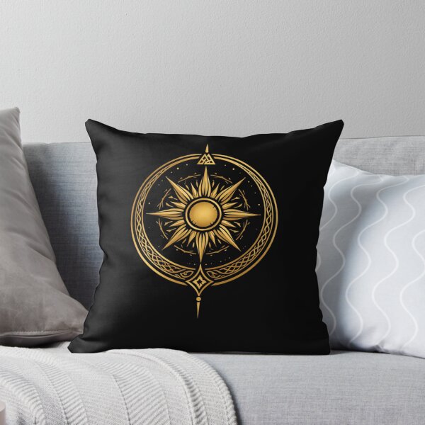 Item preview, Viking Sun Symbol Shirt – Norse Solar Gold Emblem by Oblivion Rise designed and sold by OblivionRise.