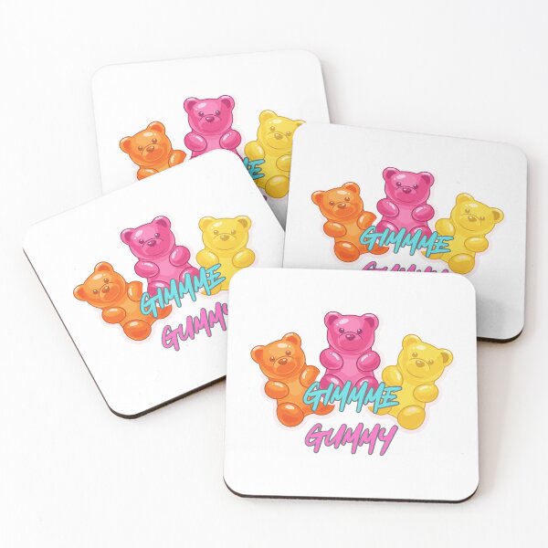 Item preview, Gimme Gummy - Cute Gummy Bears Retro Candy Design designed and sold by MMPrintsDesign.