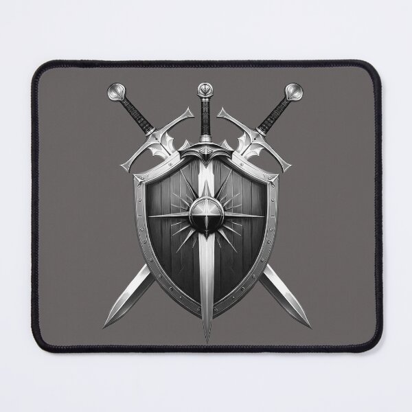 Item preview, Sword and shield designed and sold by maistendencias.