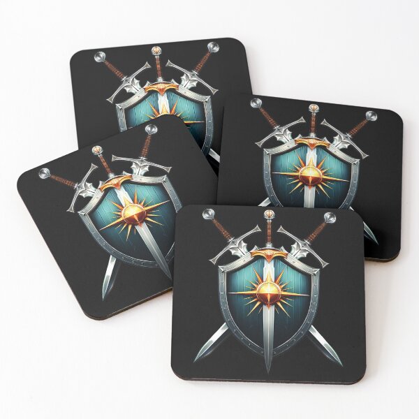 Item preview, Sword and shield designed and sold by maistendencias.