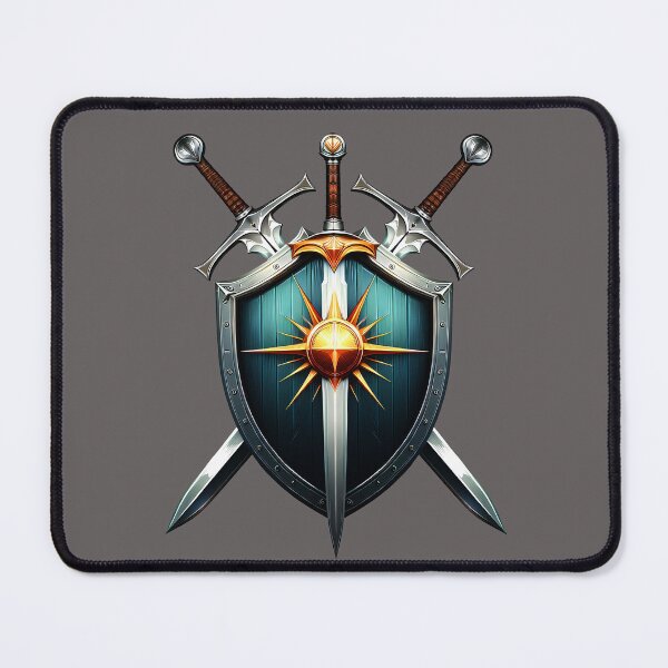 Item preview, Sword and shield designed and sold by maistendencias.