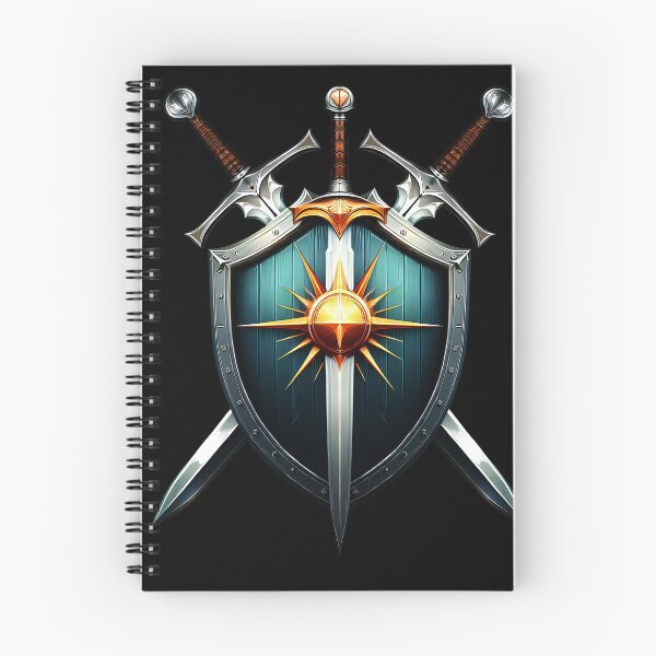 Item preview, Sword and shield designed and sold by maistendencias.