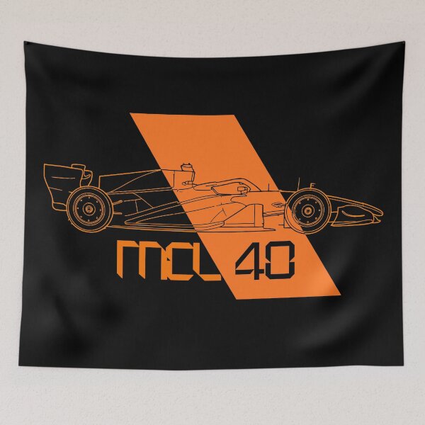 Item preview, Mclaren MCL40 F1 Car Papaya Black 2026 Blueprint designed and sold by Pink Polar F1.