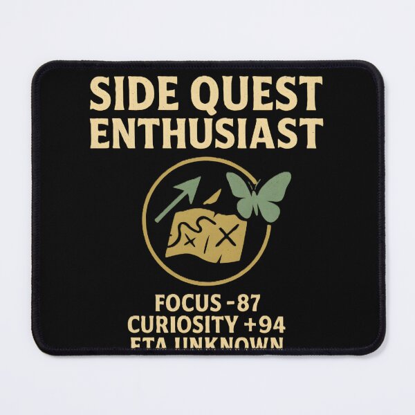 Item preview, Side Quest Enthusiast – RPG Humour Tee for Adventurers designed and sold by WhisperFrame.
