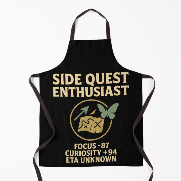 Item preview, Side Quest Enthusiast – RPG Humour Tee for Adventurers designed and sold by WhisperFrame.