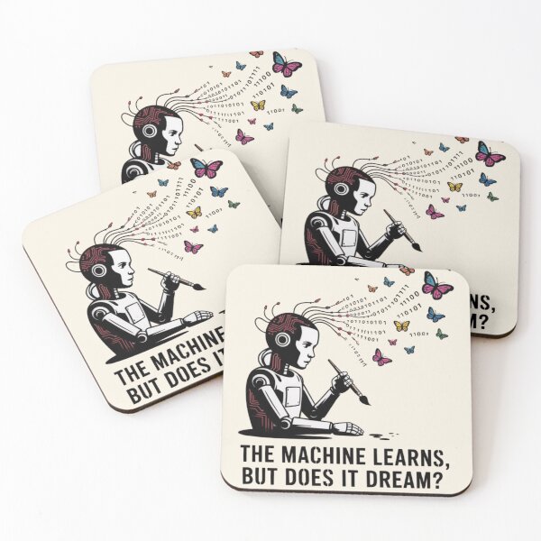 Item preview, Machine Learning - The Machine Learns, But Does It Dream? designed and sold by 123ks.