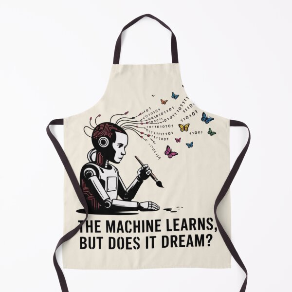 Item preview, Machine Learning - The Machine Learns, But Does It Dream? designed and sold by 123ks.