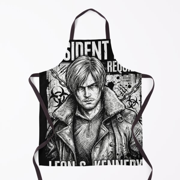 Item preview, Leon S Kennedy Resident Evil Requiem BW Deisgn designed and sold by Senpaiwaves.