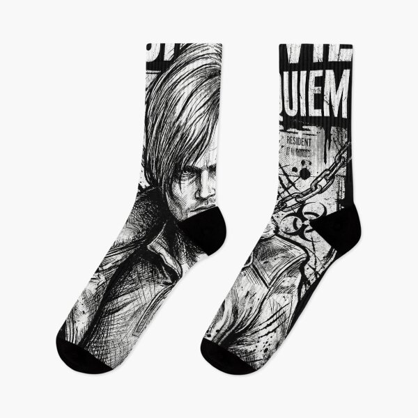 Item preview, Leon S Kennedy Resident Evil Requiem BW Deisgn designed and sold by Senpaiwaves.