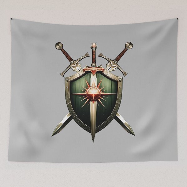 Item preview, Sword and shield designed and sold by maistendencias.