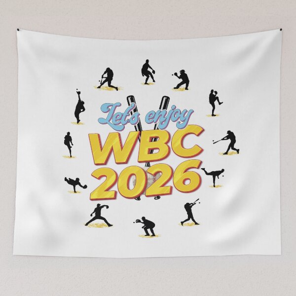 Item preview, Let's enjoy World Baseball Classic -WBC- 2026 designed and sold by LOVEARTDESIGN.