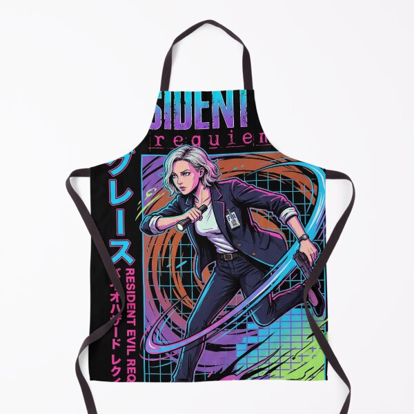 Item preview, Cyberpunk Synthwave Retro Grace Ashcroft Resident Evil Protagonist 2026 designed and sold by Senpaiwaves.