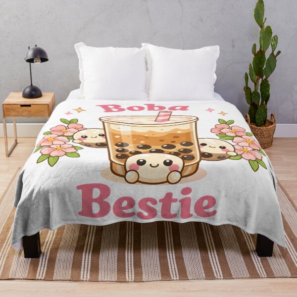 Item preview, Boba Bestie – Cute Kawaii Bubble Tea Best Friend Design designed and sold by Luvahawb.