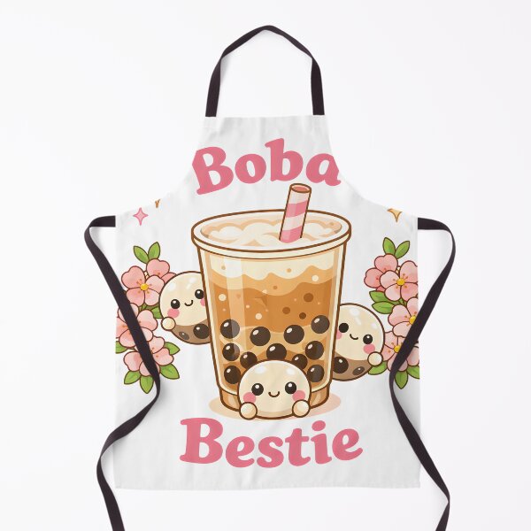 Item preview, Boba Bestie – Cute Kawaii Bubble Tea Best Friend Design designed and sold by Luvahawb.