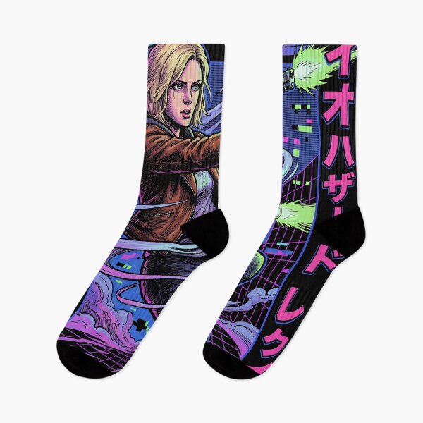 Item preview, Cyberpunk synthwave Retro Grace Ashcroft RE9 Alyssa Outbreak Connection designed and sold by Senpaiwaves.