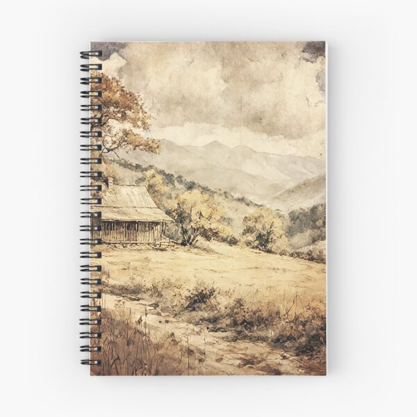Item preview, Mountain Lake Cabin Rustic Landscape designed and sold by MalDezCy.