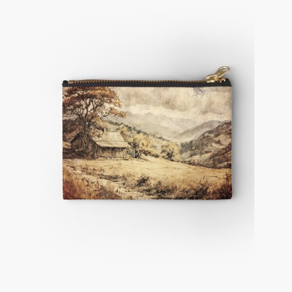 Item preview, Mountain Lake Cabin Rustic Landscape designed and sold by MalDezCy.