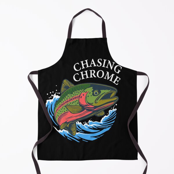 Item preview, Chasing Chrome Sea Run Cutthroat Fly Fishing designed and sold by Stag Prime Shop.