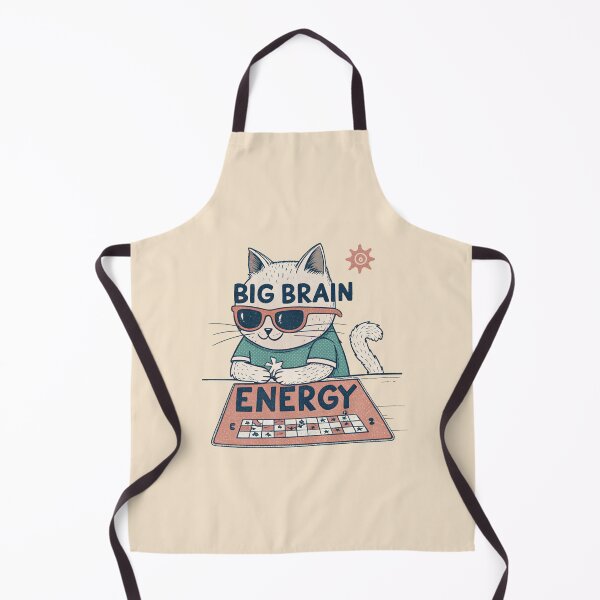 Item preview, Big Brain Energy Cat – Smart & Stylish designed and sold by Artiviose.
