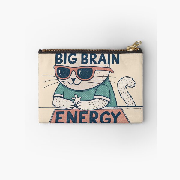 Item preview, Big Brain Energy Cat – Smart & Stylish designed and sold by Artiviose.