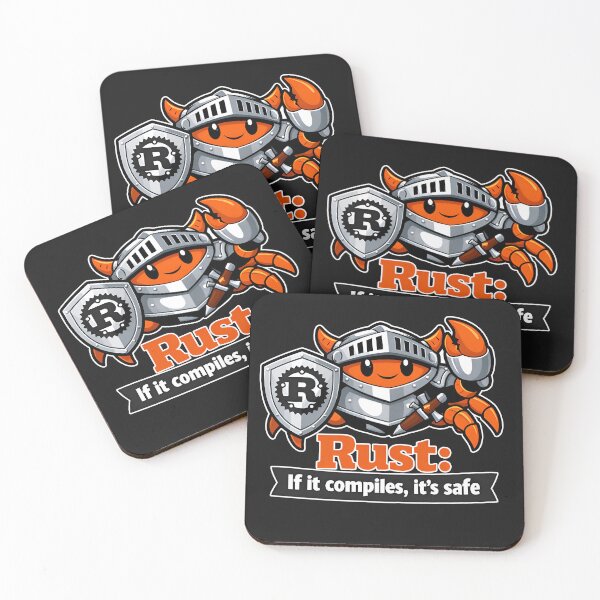 Item preview, Rust If It Compiles It Is Safe Funny Developer designed and sold by Zenith Design.